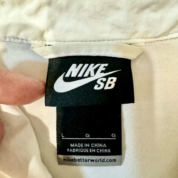 Nike SB Off white Jacket size Large inside 60% cotton Streetwear - Picture 7 of 10